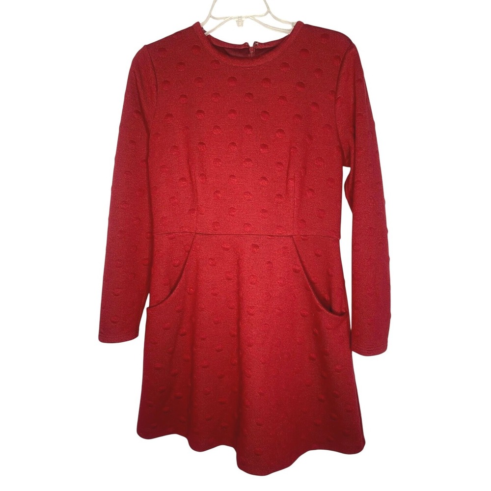Women's Hutch‎ in burgundy back zipper with pocket size large corpcore holiday